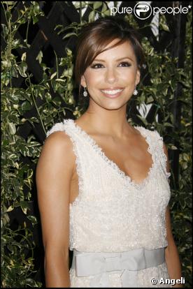 Eva Longoria à l'inauguration de son restaurant