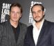 Benoît Magimel et François-Xavier Demaison, à l'occasion de l'avant-première de Sans laisser de traces , à l'UGC Ciné-Cité de Bercy, à Paris, le 8 mars 2010.