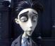 Johnny Depp dans Les noces funèbres , de Tim Burton.