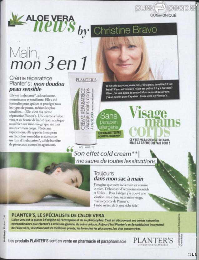 Christine Bravo pour Planter's