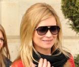 Kate Moss sortant du Ritz à Paris, le 10 mars 2010