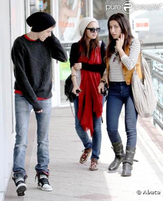 Nicole Richie et Samantha Ronson à West Hollywood, le 10 mars 2010