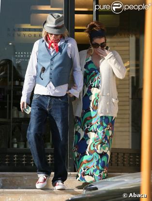 Lisa-Marie Presley et son mari Michael Lockwood