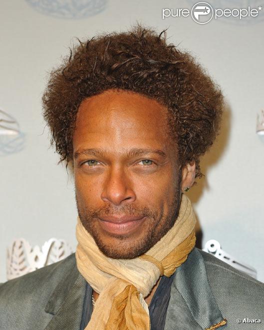 Gary Dourdan à Paris en mars 2010 