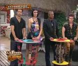 Le jeu des cartes mystères pour David, Kelly, Francky et Mickaël 