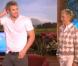 Ellen DeGeneres reçoit Kellan Lutz lors de son show sur NBC 