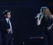 Lara Fabian et Christian Imparato lors de la finale d' Io Canto , le 20 mars 2010 !