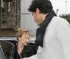 Kylie Minogue et Andres Velencoso à Londres le 22 mars 2010 