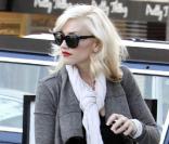 Gwen Stefani en famille au restaurant Via Alloro à Los Angeles, le 23 mars 2010 