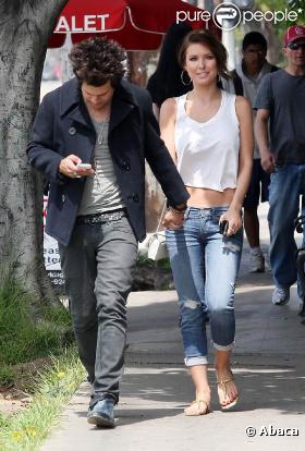 Audrina Patridge et Ryan Cabrera à Los Angeles, le 24 mars 2010 