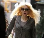 Courtney Love à New York, le 25 mars 2010