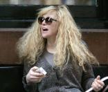 Courtney Love à New York, le 25 mars 2010