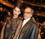 Fabrice Luchini et Laetitia Casta à la cérémonie des Césars le 27 février 2010