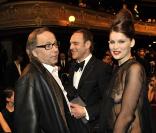 Fabrice Luchini et Laetitia Casta à la cérémonie des Césars le 27 février 2010