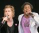 Tigane et Julien Doré sur scène, à Paris, le 21 juin 2007 !