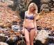 Florencia Salvioni pour la marque de sous-vêtements Le Pink Lingerie.