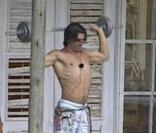 Séance de muscultation pour Greg  