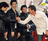 Antonio Banderas présentait le 5 avril 2010 son écurie Jack&Jones, engagée en Moto 2 (600 cc)
