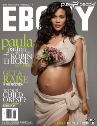 Paula Patton en couverture du magazine Ebony