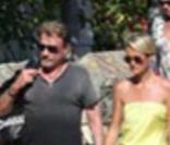 Johnny et Laeticia à Saint Barth