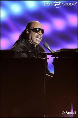 Stevie Wonder aux Victoires de la musiques, à Paris, le 6 mars 2010 !