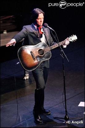 Rufus Wainwright sur scène en 2008 