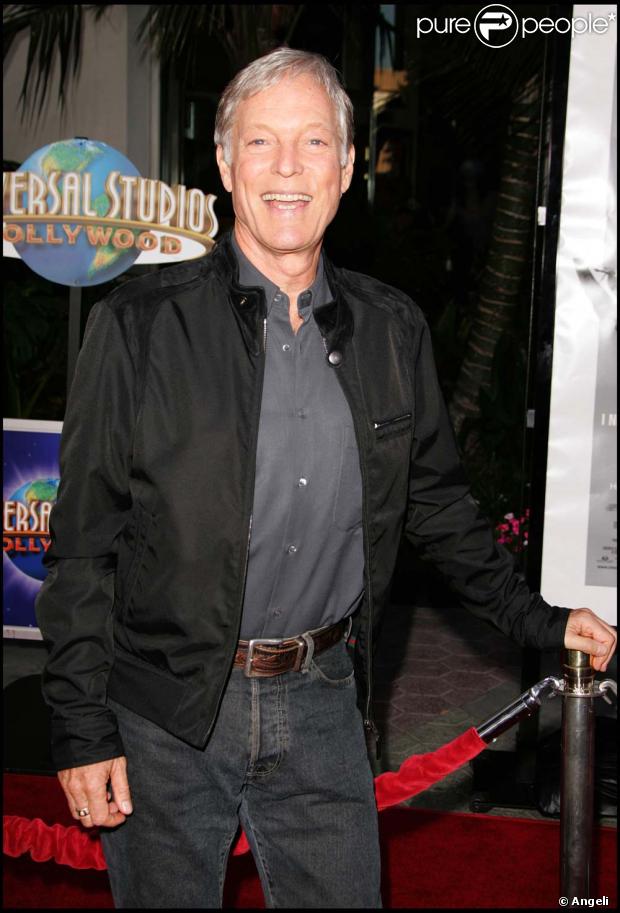 Richard Chamberlain à l'avant-première de  Quand Larry rencontre Charly , Los Angeles, le 12 juillet 2007 !