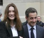 Carla Bruni et Nicolas Sarkozy