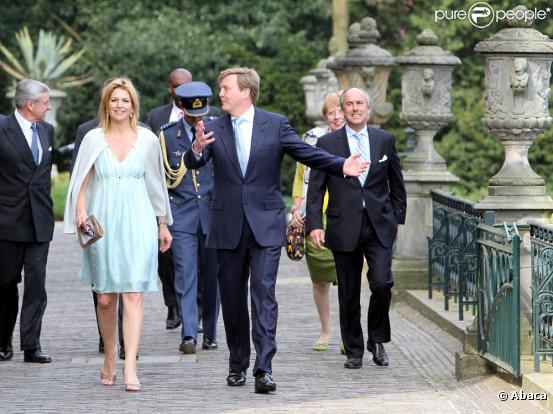 Maxima et Willem-Alexander des Pays-Bas, adeptes du vélo, ont célébré le 28 avril 2010 le cinquantenaire de la Fondation Duivenvoorde