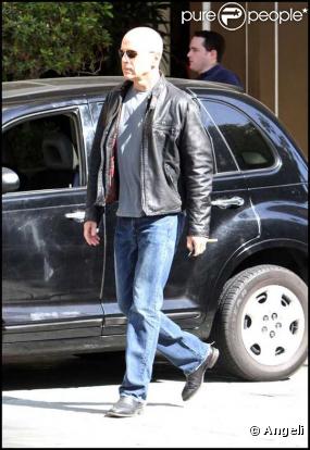 Bruce Willis à Los Angeles, le 23 avril