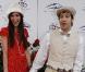 Ashlee Simpson et Pete Wentz, un couple aussi craquant qu'excentrique à l'occasion de la 136ème course hippique du Kentucky Derby à l'hippodrome Churchill Downs à Louisville le 1er mai 2010  