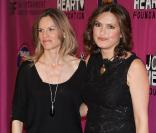 Hilary Swank et Mariska Hargitay au 2010 Joyful Heart Foundation Gala, à New York. 05/05/2010