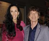 Mick Jagger et sa compagne L'Wren Scott lors de la soirée de ventes aux enchères caritatives au profit des sinistrés de Haïti, le 6 mai 2010 à New York