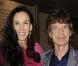 Mick Jagger et sa compagne L'Wren Scott lors de la soirée de ventes aux enchères caritatives au profit des sinistrés de Haïti, le 6 mai 2010 à New York