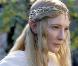 Cate Blanchett fait partie de la saga du Seigneur des anneaux réalisée par Peter Jackson : elle joue la belle et mystérieuse Galadriel, reine des elfes