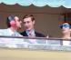 Pierre Casiraghi et sa fiancée suivent le Grand Prix de Monaco. 16/05/2010