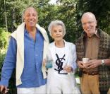 Thierry Roland et ses parents Liouba et Claude 