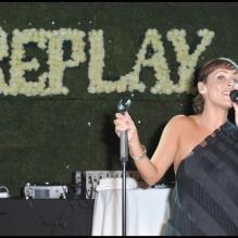 Natalie Imbruglia à la soirée Replay, organisée au Star Style Lounge, à Cannes. 19/05/2010