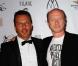 Cannes - Soirée Artsits for Peace and Justice, au VIP Room Palm Beach,  le 20 mai 2010 : Jean-Roch et Paul Haggis 