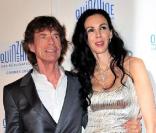 Mick Jagger et sa compagne L\'Wren Scott à la présentation de <i>Stones In Exile</i>, à Cannes, le 19 mai 2010 !