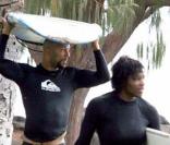 Serena Williams et le rappeur Common en vacances à Hawaii en octobre 2008 