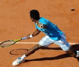 Gaël Monfils éliminé de Roland-Garros au deuxième tour, le 27 mai 2010.