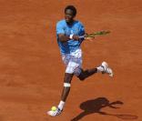 Gaël Monfils éliminé de Roland-Garros au deuxième tour, le 27 mai 2010.