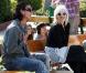 Gwen, Gavin et leurs deux bouts d'chou vont faire du shopping, puis se rendent au parc, à Malibu. Mai 2010
