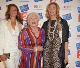 Guilaine Chenu, Line Renaud et Françoise Joly lors de la soirée organisée par France Télévisions pour Envoyé Spécial le 3 juin 2010 à Paris  