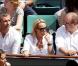 Roland-Garros 2010 : Cécile de Ménibus prend la balle au bond... avec les deux hommes de sa vie !