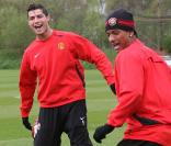 Nani et Cristiano Ronaldo 