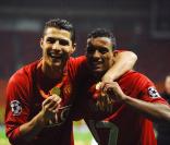 Nani et Cristiano Ronaldo