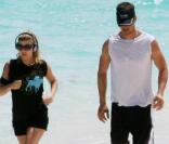 Pour Fergie et Josh Duhamel, rien de mieux qu'un footing de bon matin ! 