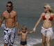 Pour Gwen, rien de mieux qu'une balade sur la plage avec Gavin et Kingston
